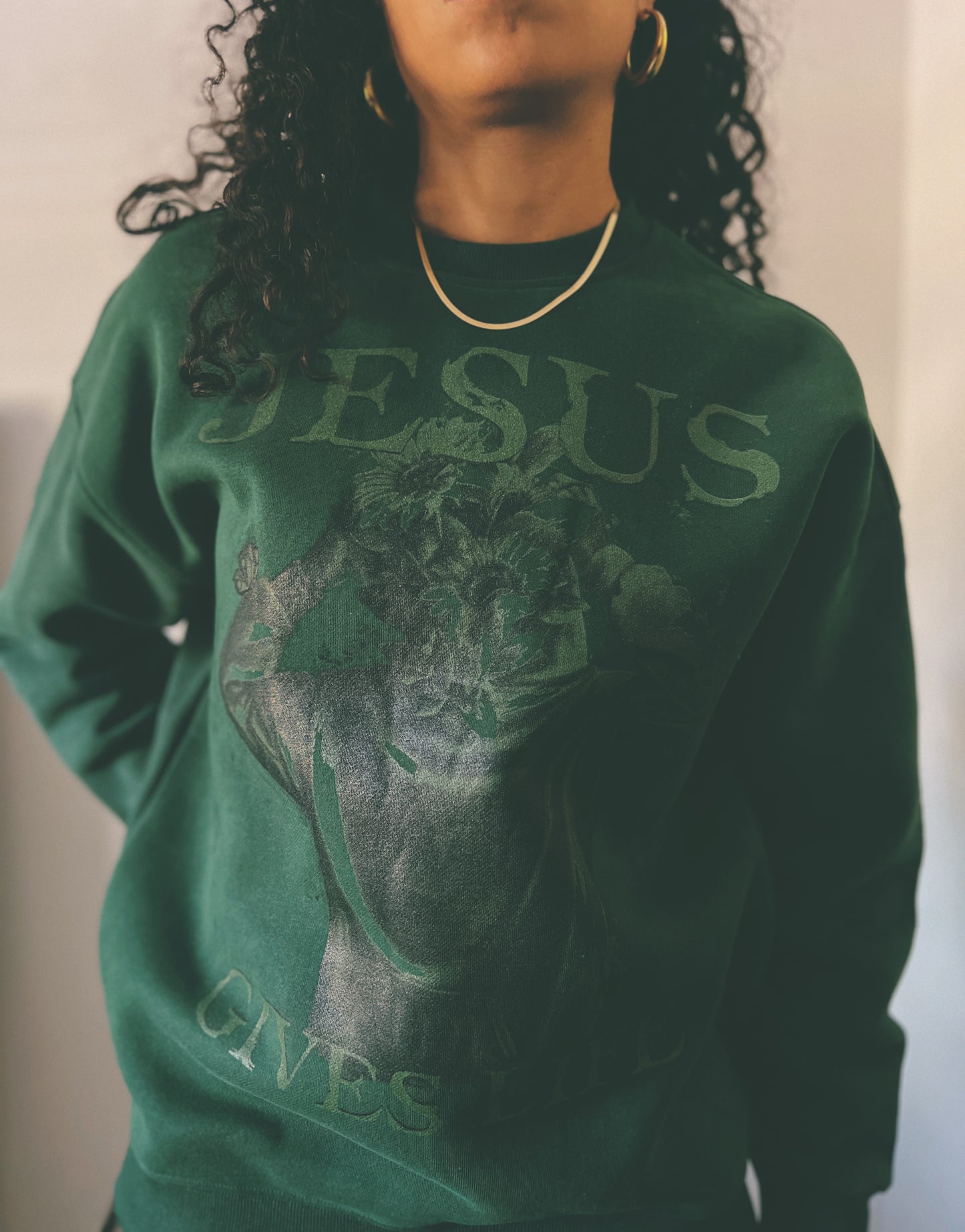 Jesus Gives Life Sweatshirt