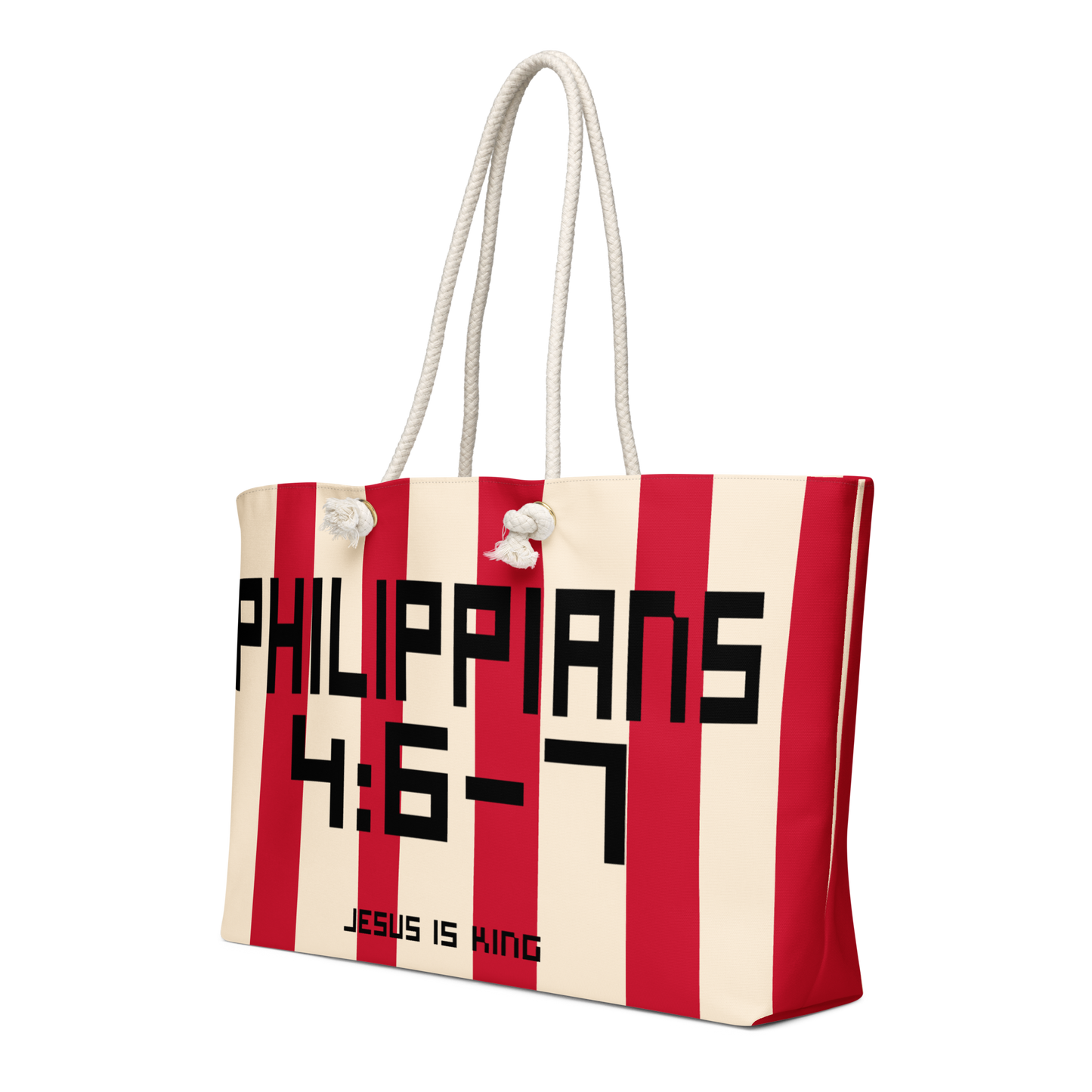 Philippians 4:6-7 Oversized Weekend Bag