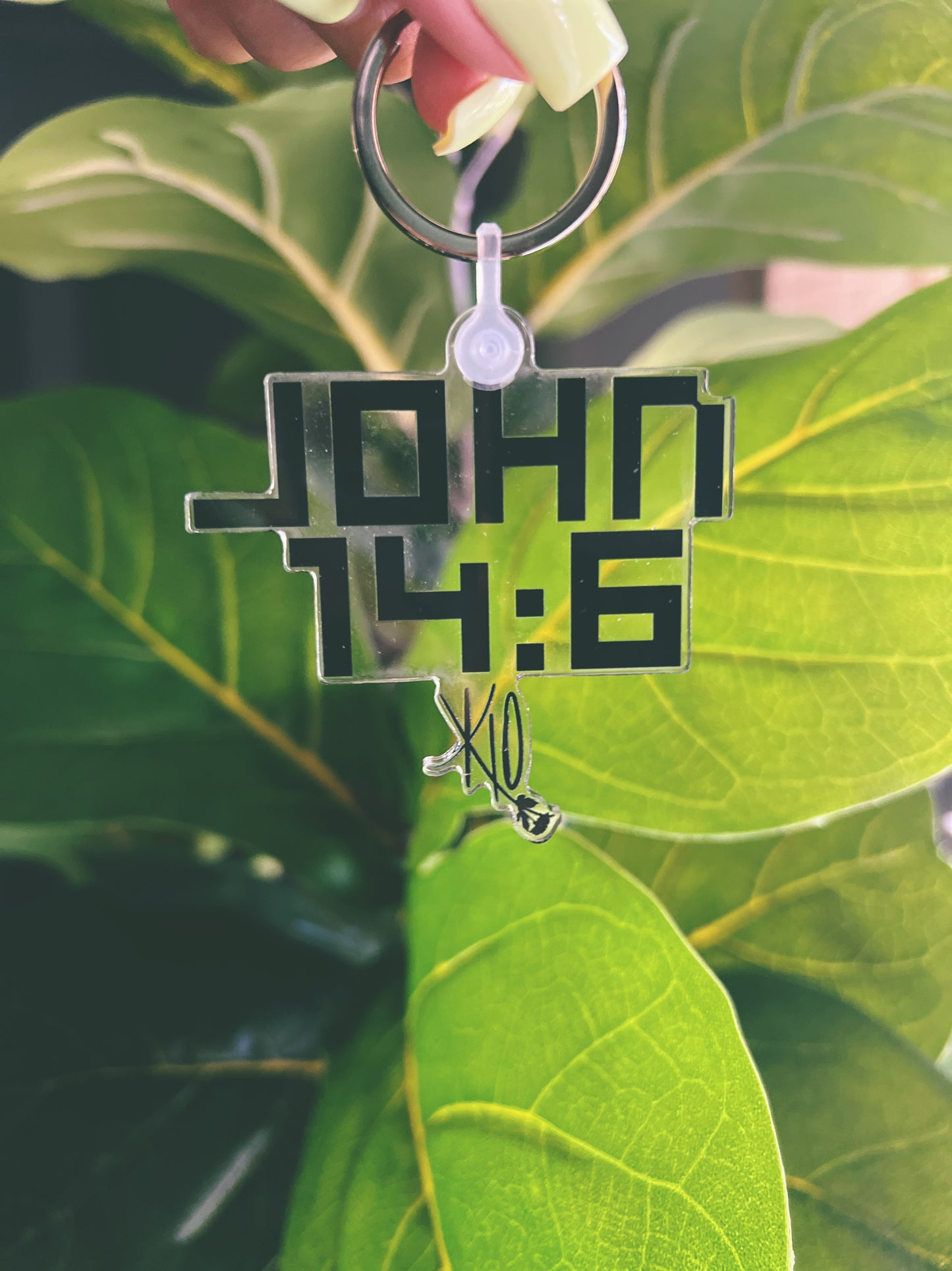 John 14:6 Keychain