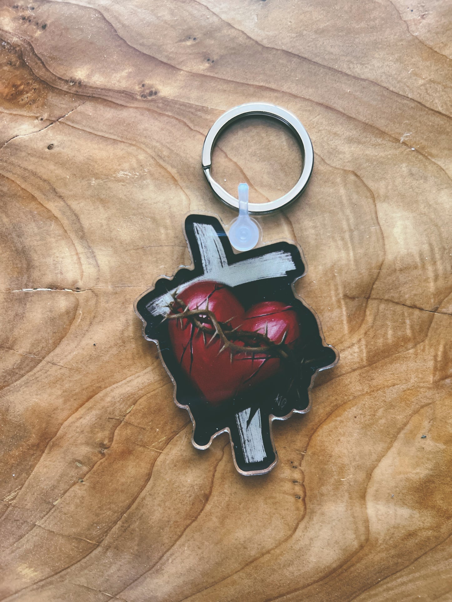 Proverbs 4:23 Keychain