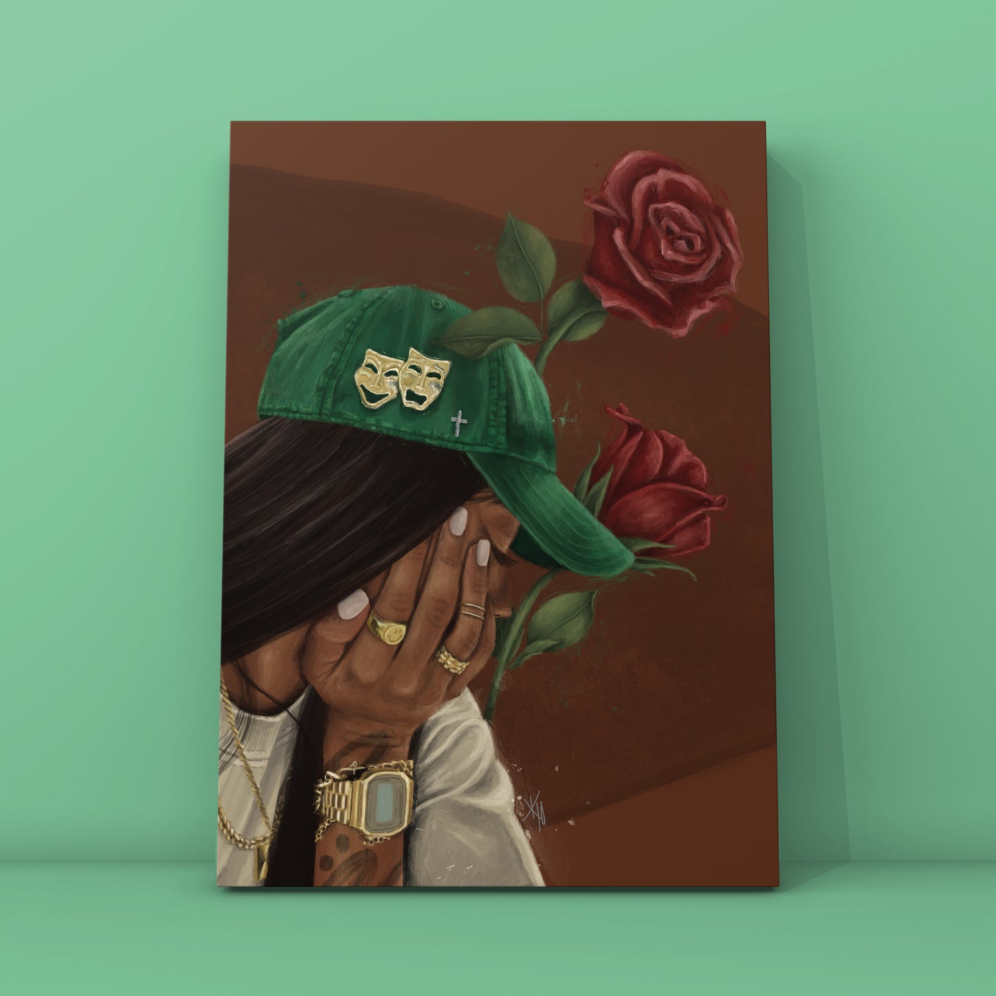 Psalm 27:14 Canvas Print