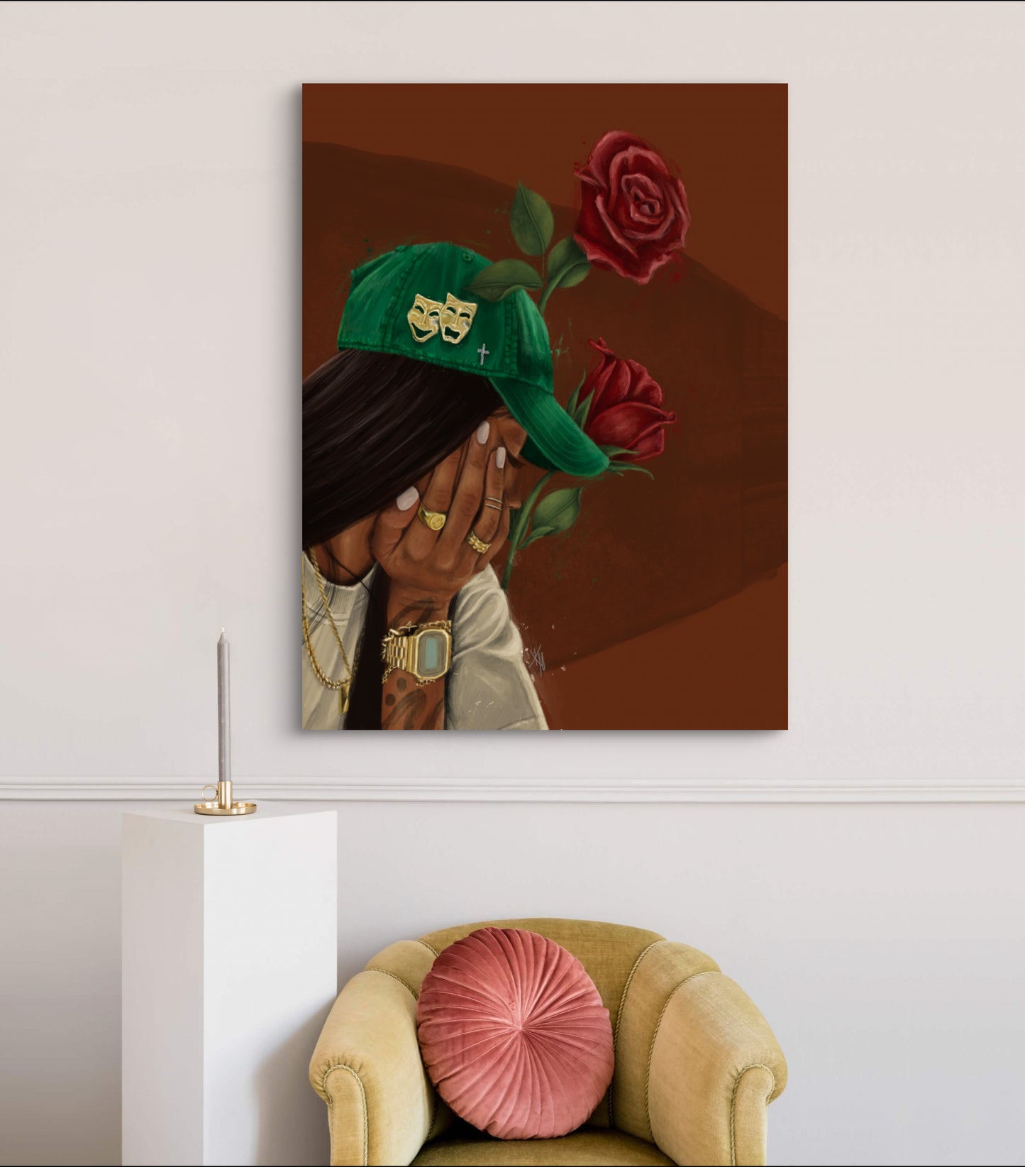 Psalm 27:14 Canvas Print