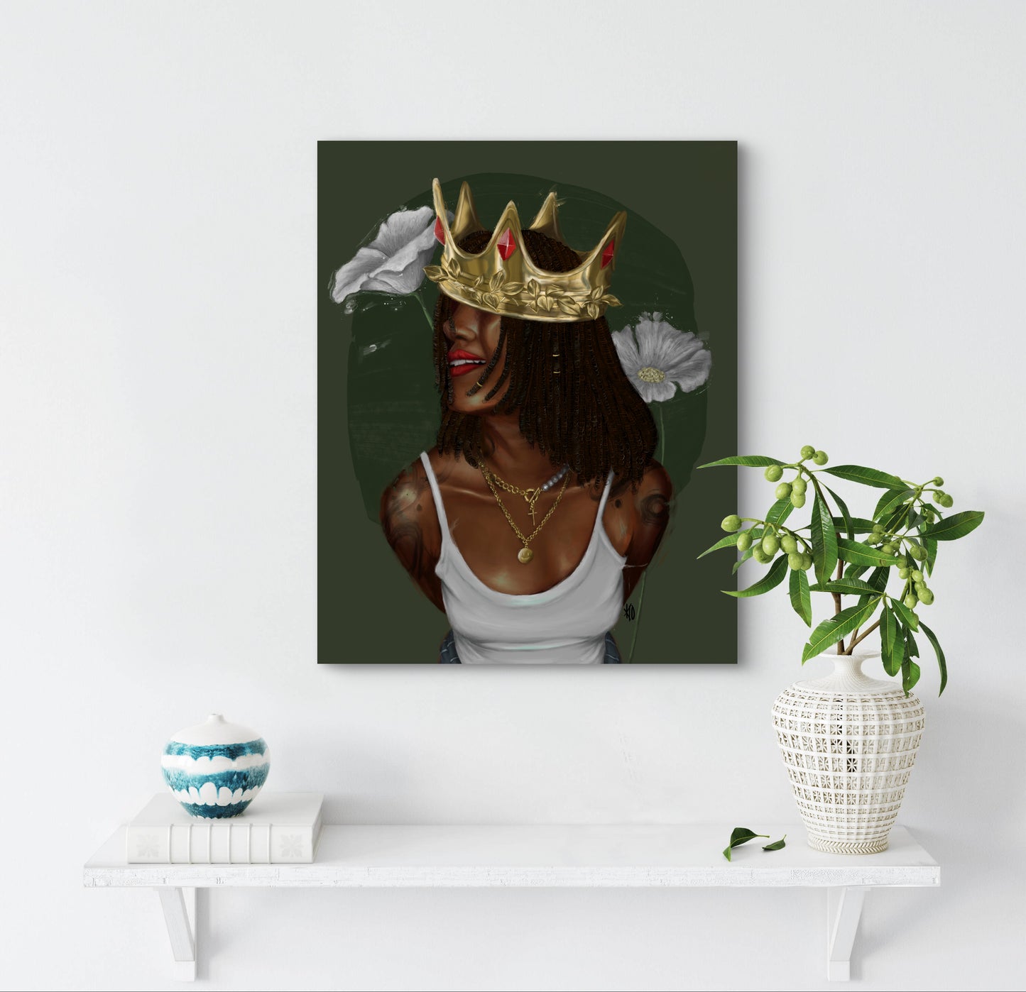 Kingdom Citizen Series 1 (Her) Canvas Print