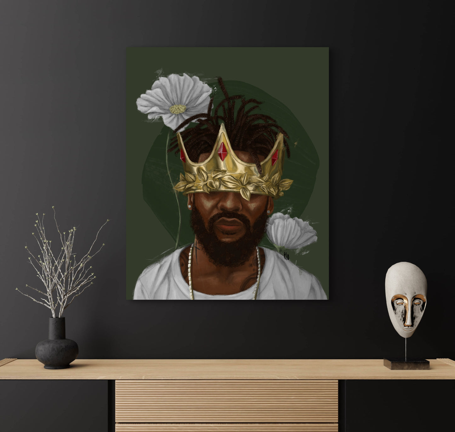 Kingdom Citizen Series 1 (Him) Canvas Print