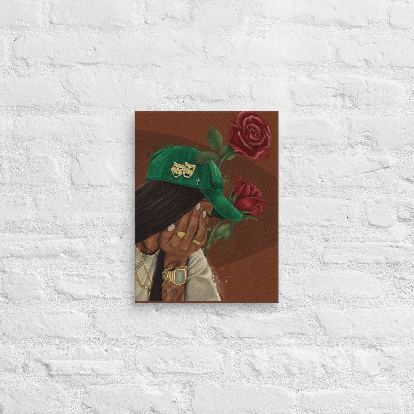 Psalm 27:14 Canvas Print