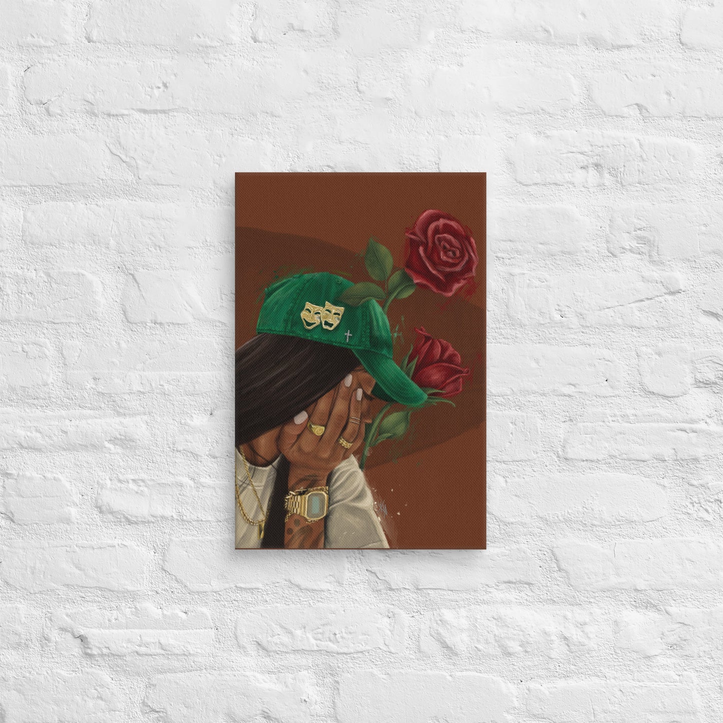 Psalm 27:14 Canvas Print
