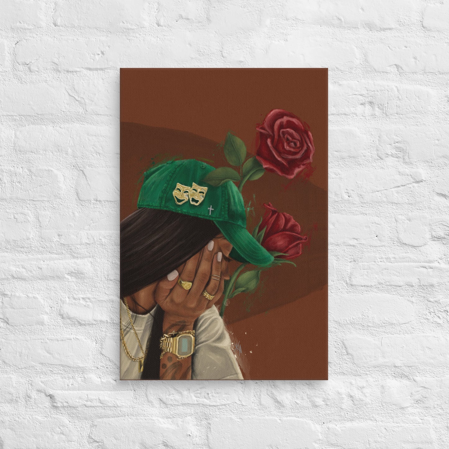 Psalm 27:14 Canvas Print