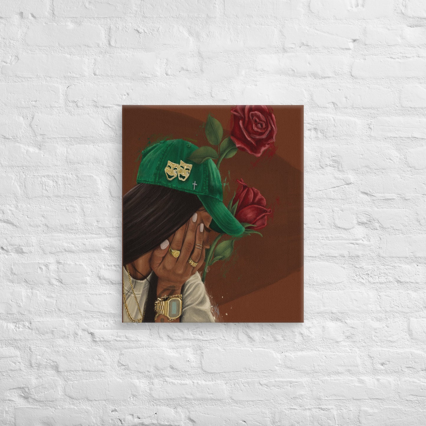 Psalm 27:14 Canvas Print