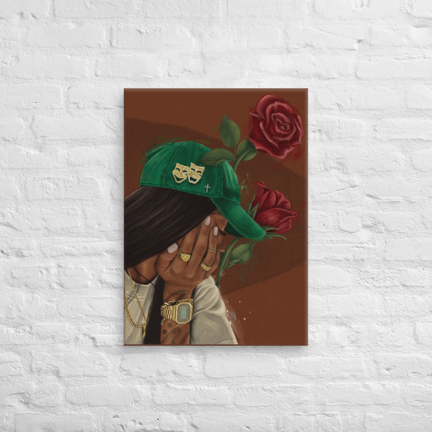 Psalm 27:14 Canvas Print