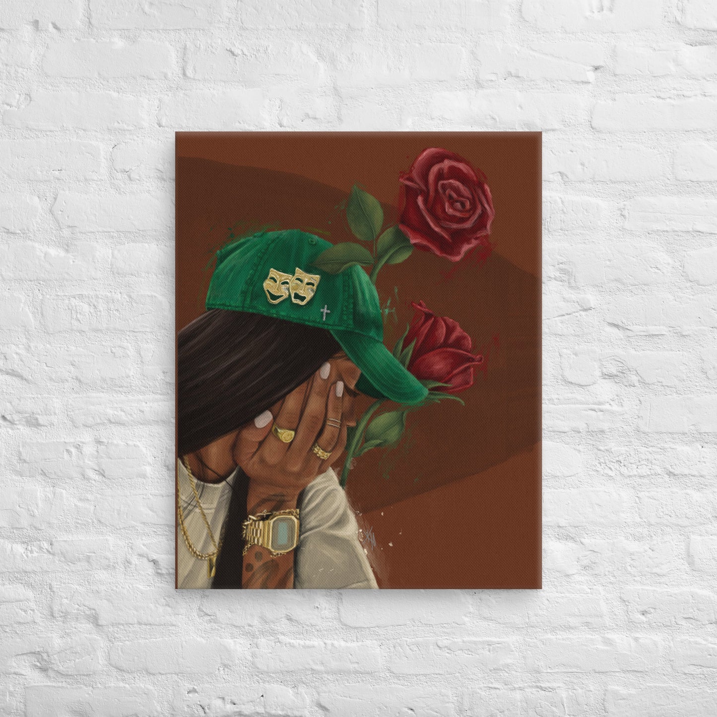Psalm 27:14 Canvas Print