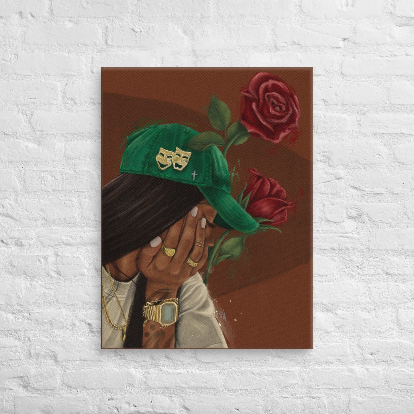 Psalm 27:14 Canvas Print