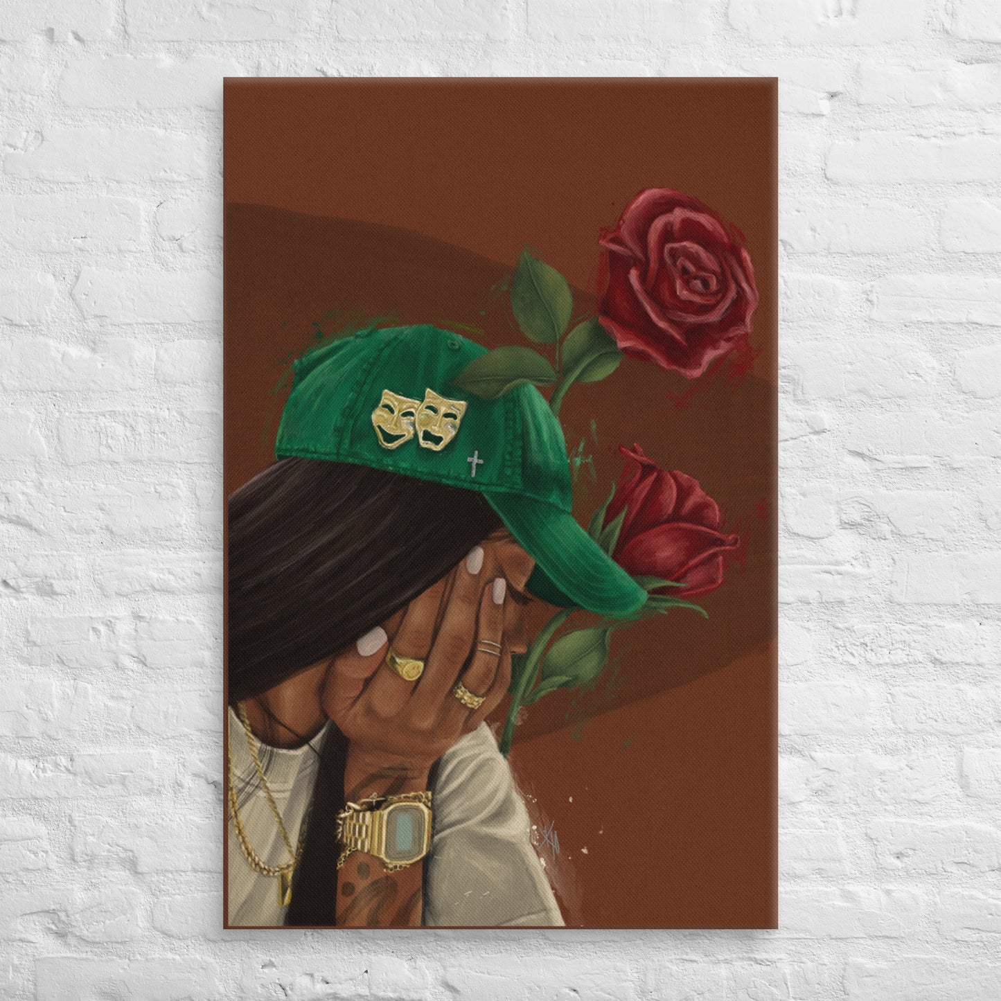 Psalm 27:14 Canvas Print