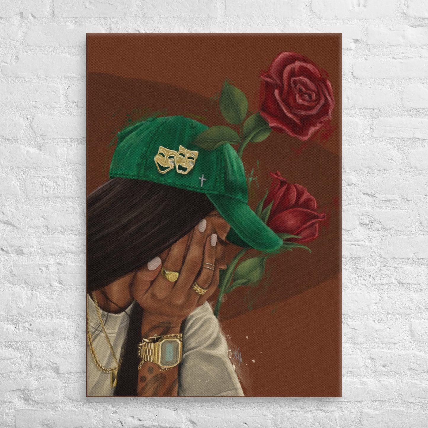 Psalm 27:14 Canvas Print