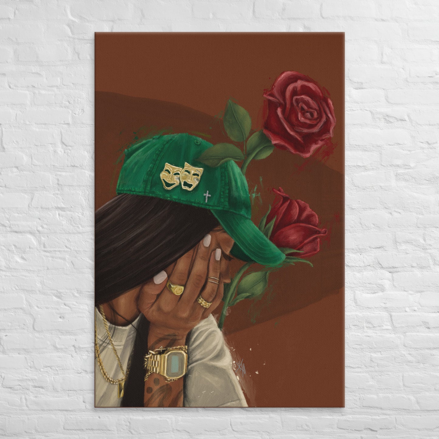 Psalm 27:14 Canvas Print