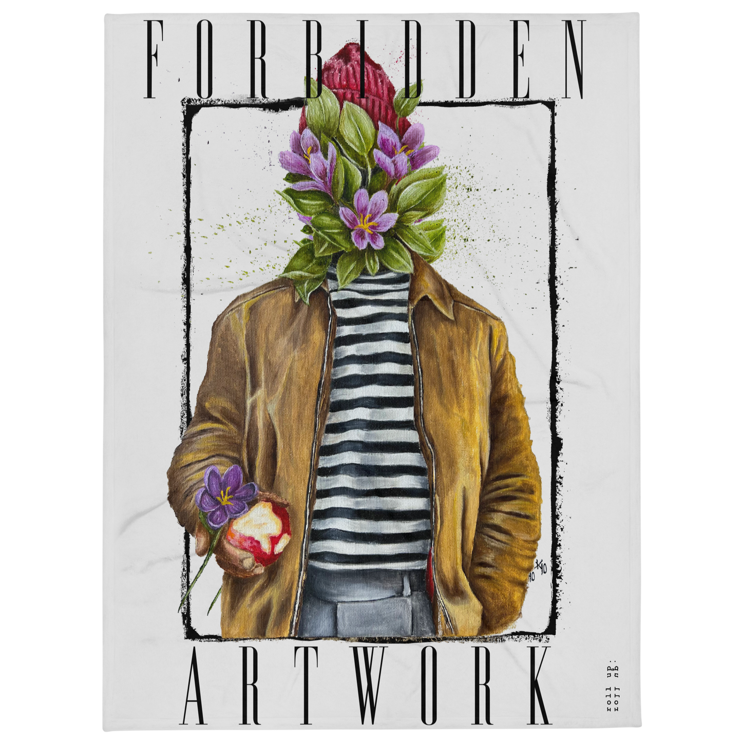 Forbidden Artwork Giant Throw Blanket