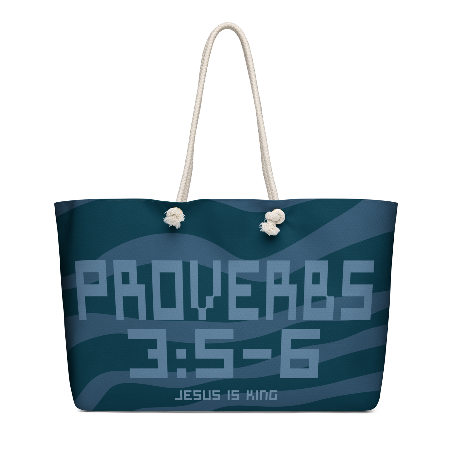 Proverbs 3:5-6 Oversized Weekend Bag