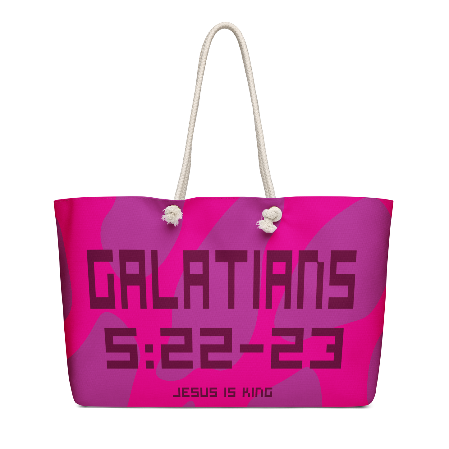 Galatians 5:22-23 Oversized Weekend Bag