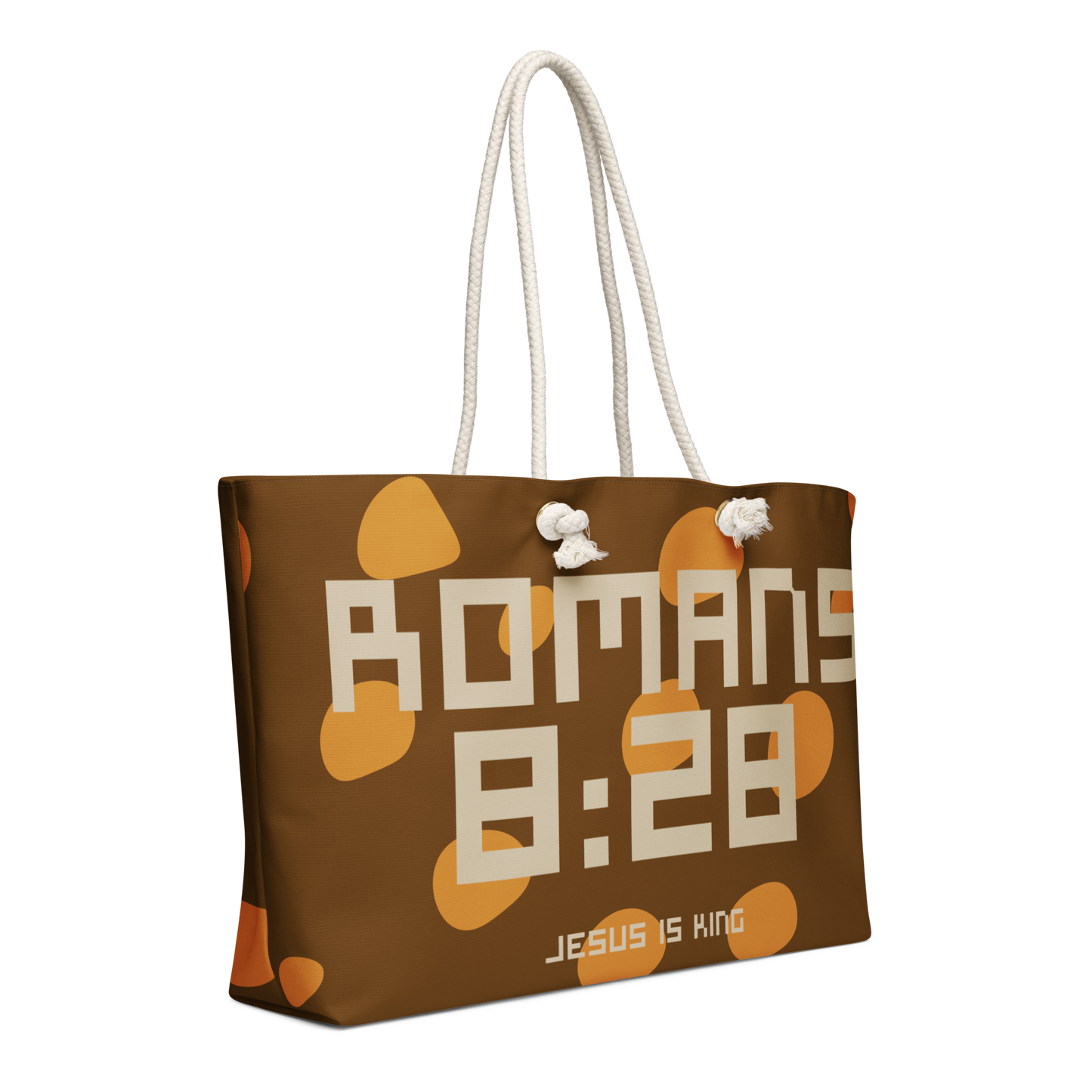 Romans 8:28 Oversized Weekend Bag