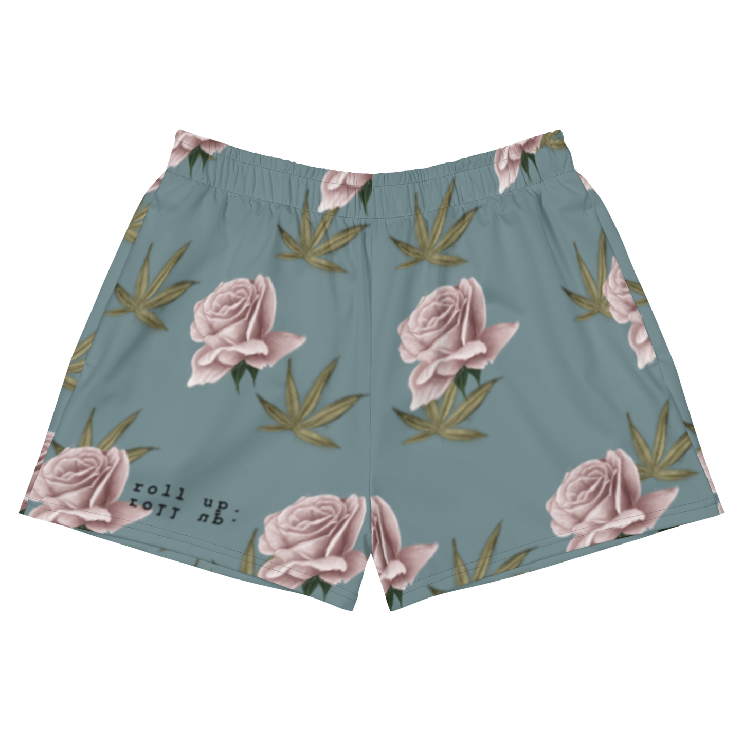 Ouid is a Flower Women’s Shorts Blue