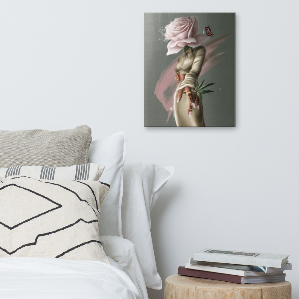 The Florist Canvas Print