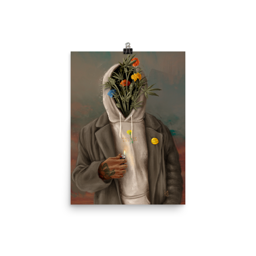 Plant Based Poster Print