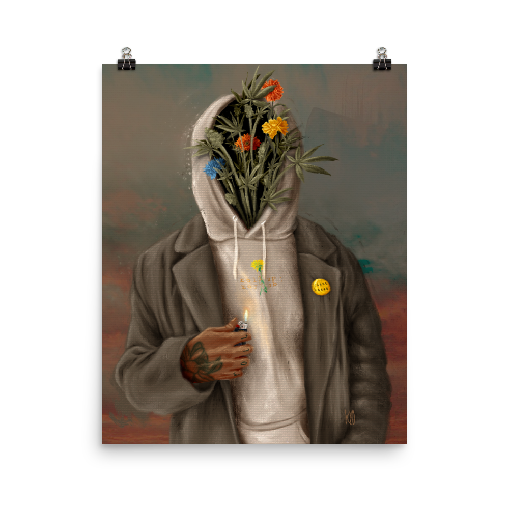 Plant Based Poster Print