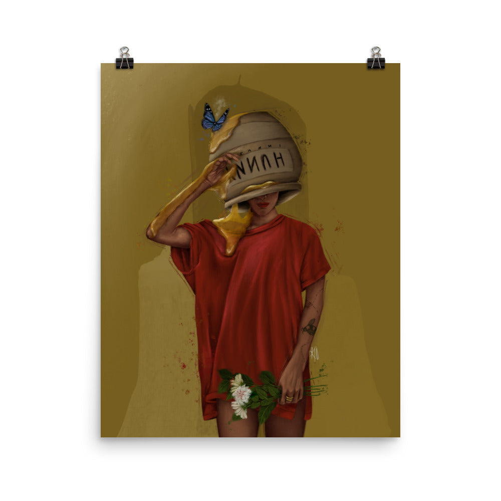 Hunny Pot Poster Print