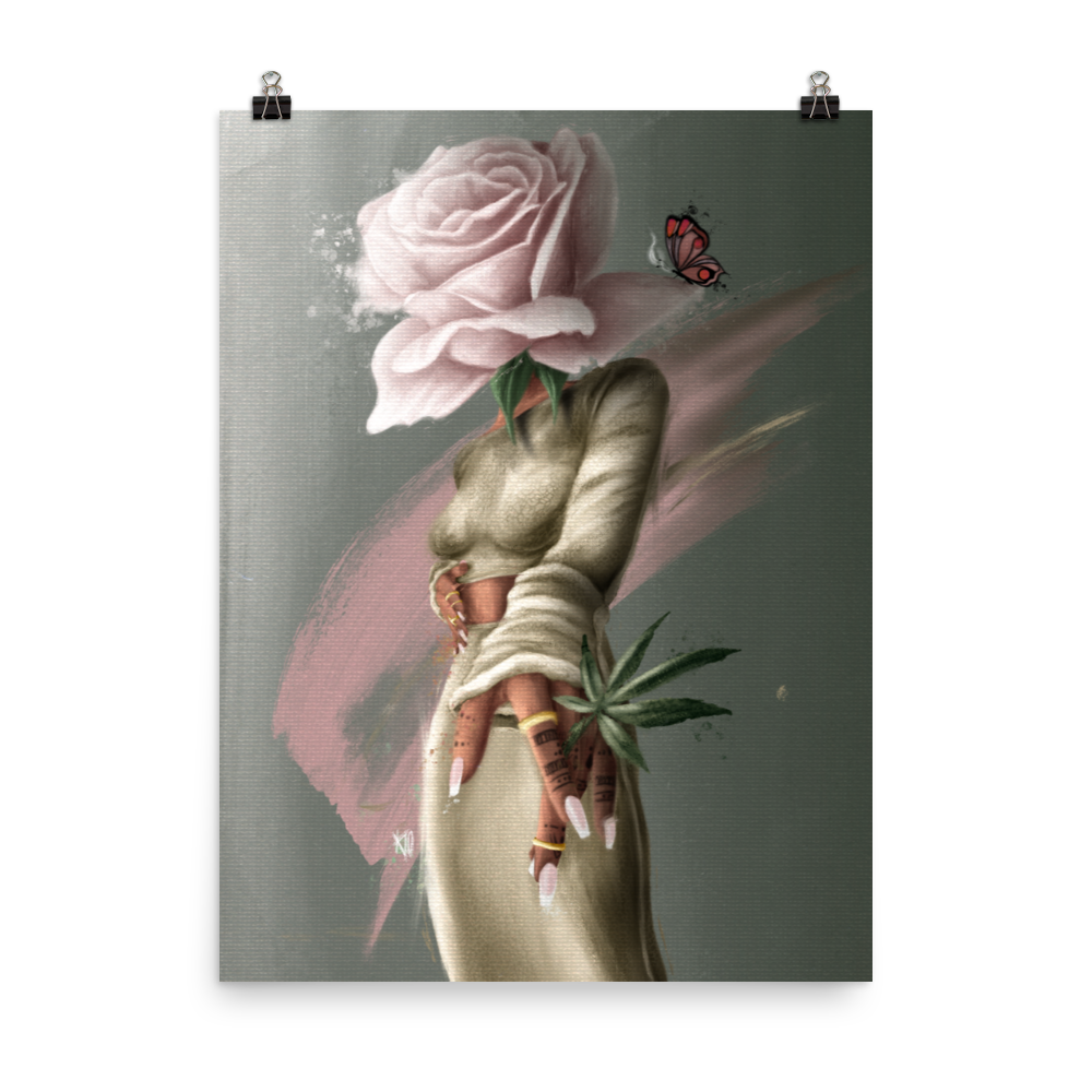 The Florist Poster Print