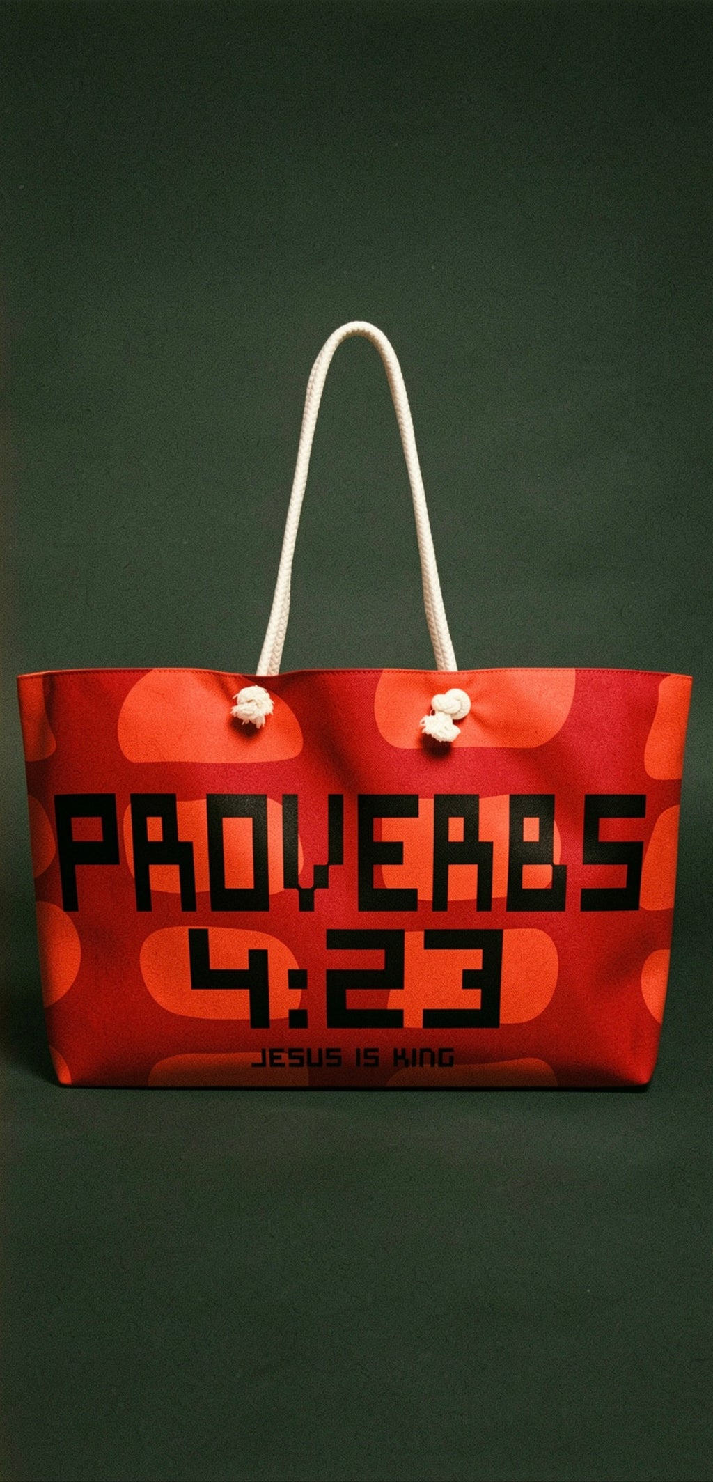 Proverbs 4:23 Oversized Weekend Bag