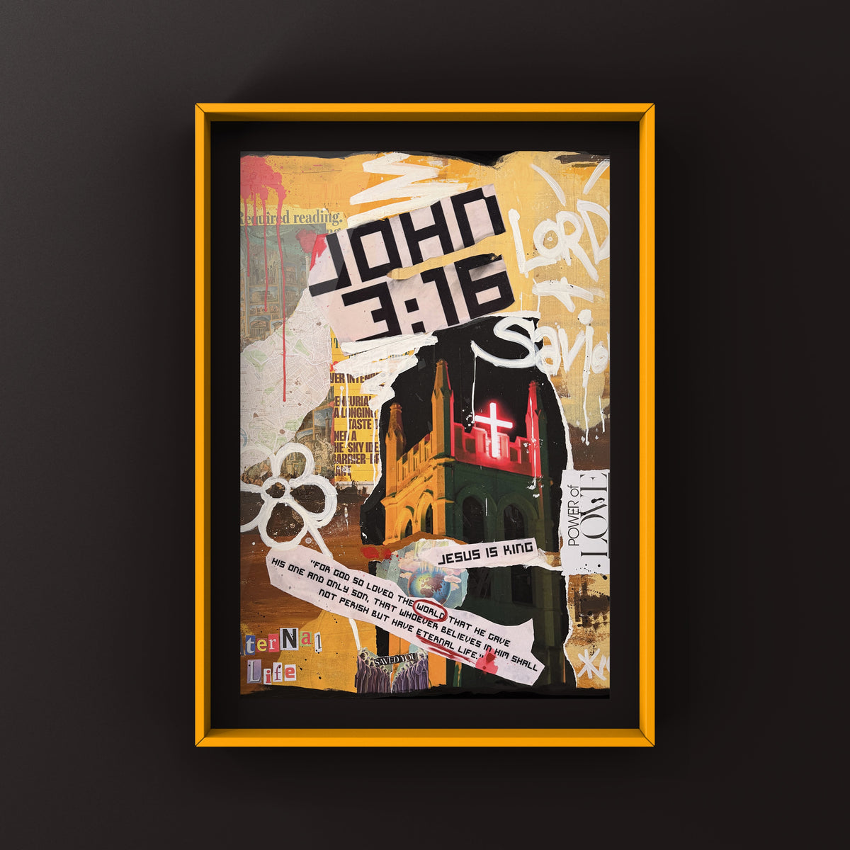 John 3:16 Poster Print
