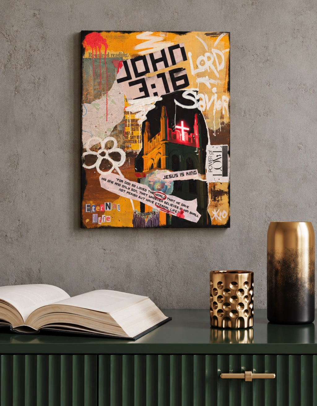John 3:16 Canvas Print