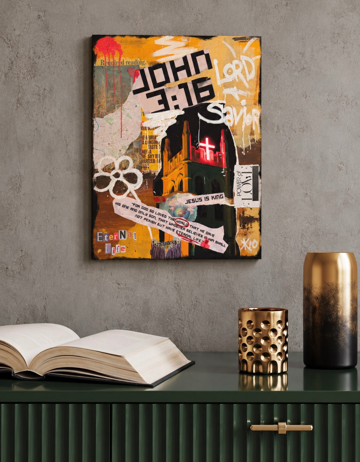 John 3:16 Canvas Print