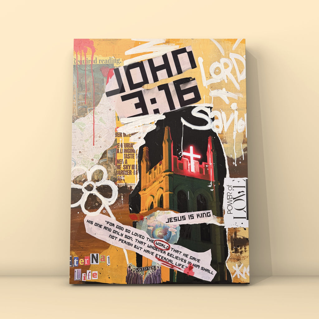 John 3:16 Canvas Print