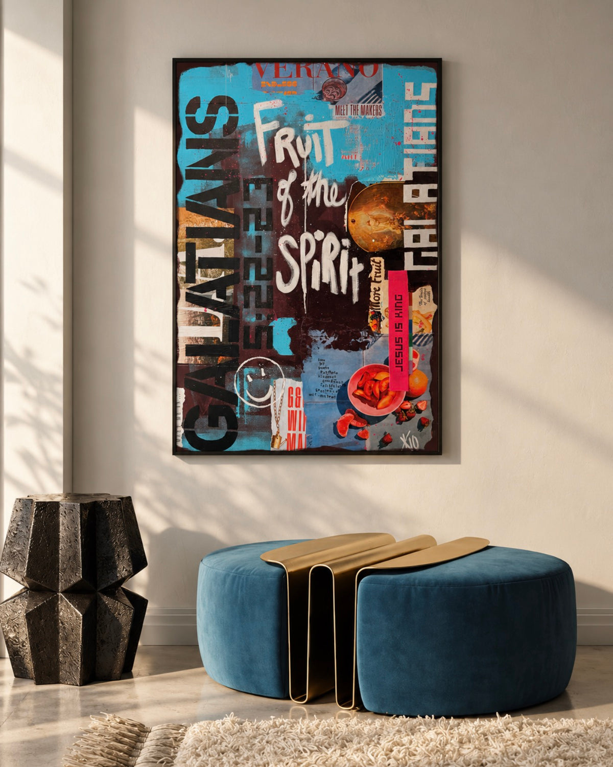 Galatians 5: 22-23 Canvas Print