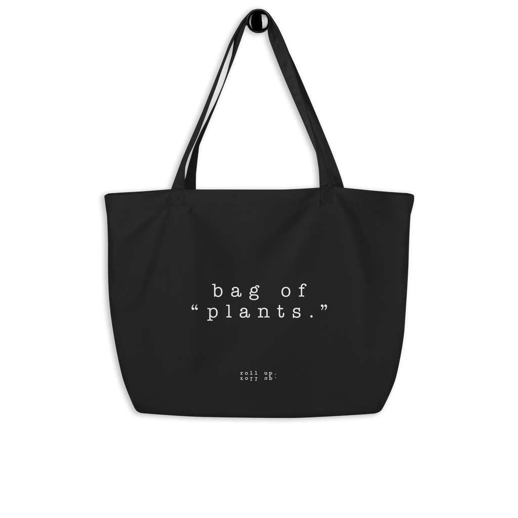 Bag of Flowers/Plants Large Tote