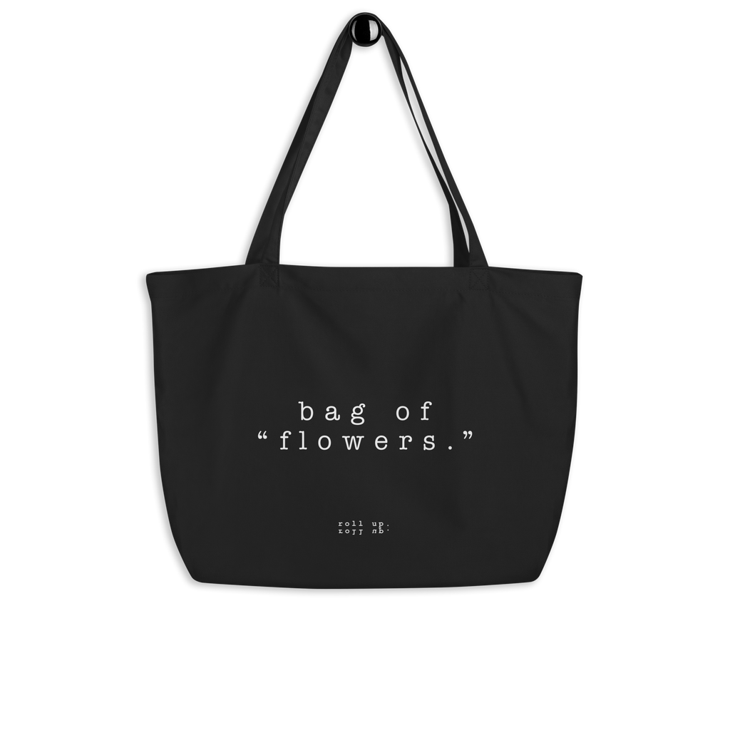 Bag of Flowers/Plants Large Tote