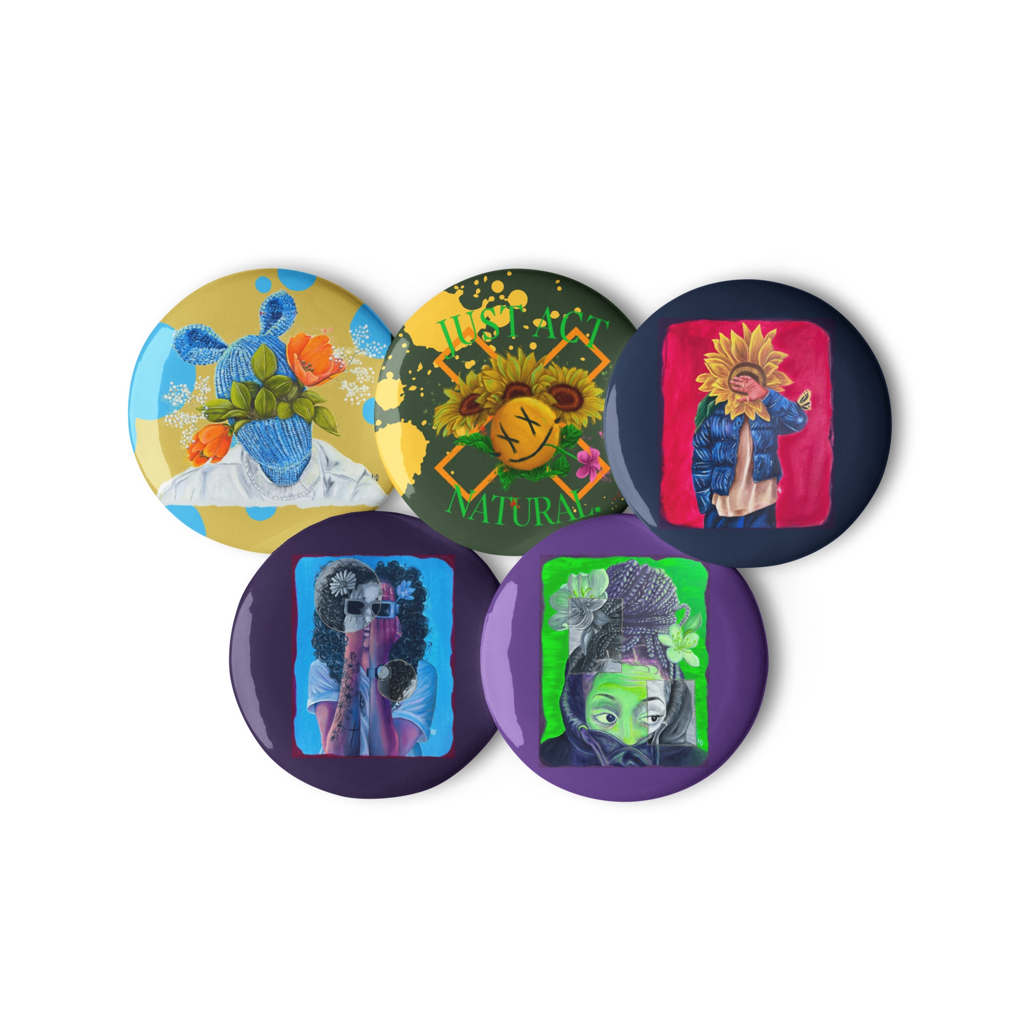 Bag Pins Set 6