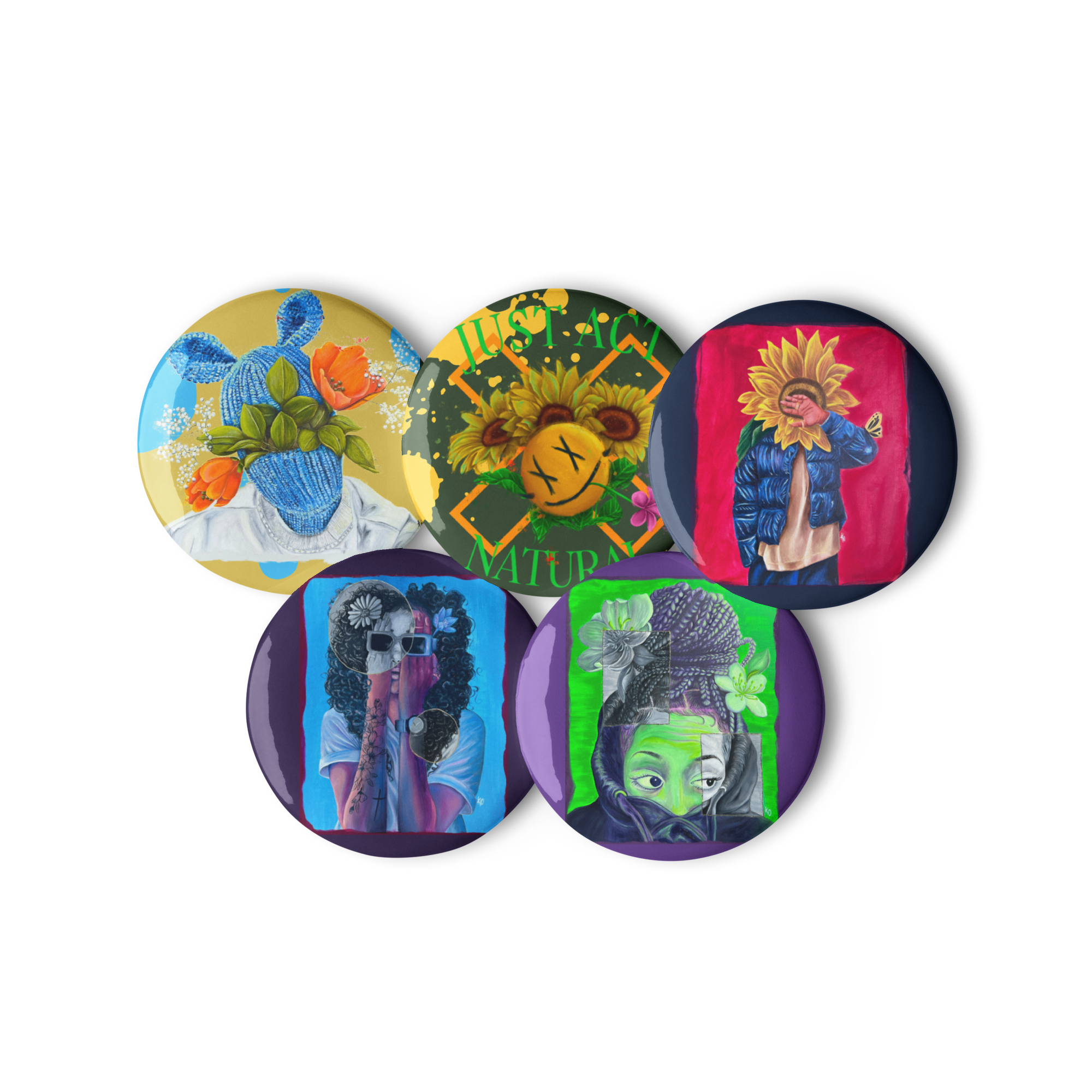 Bag Pins Set 6