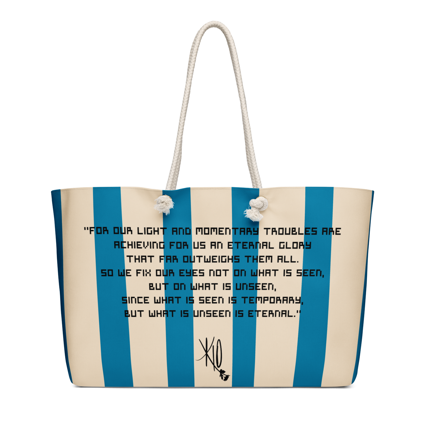 2 Corinthians 4:17-18 Oversized Weekend Bag