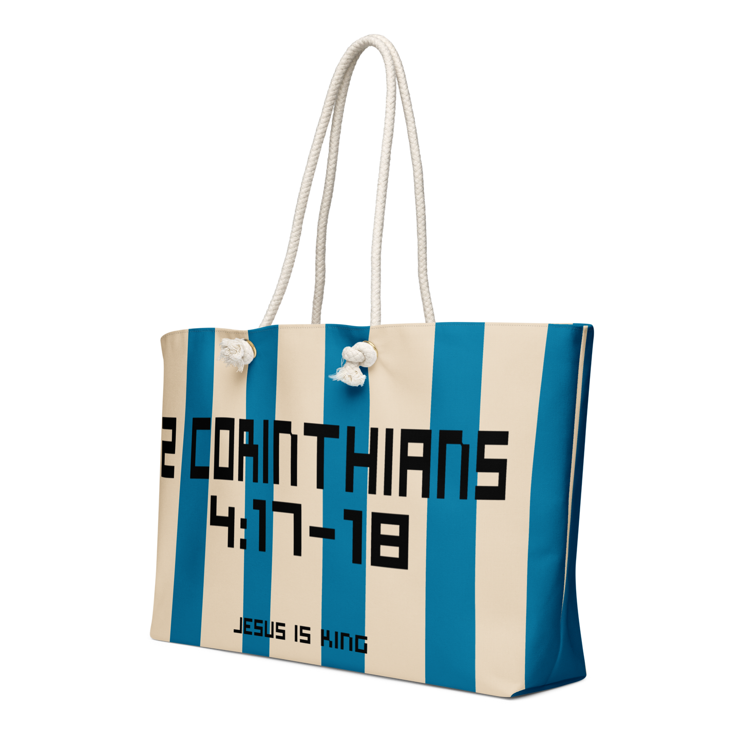 2 Corinthians 4:17-18 Oversized Weekend Bag