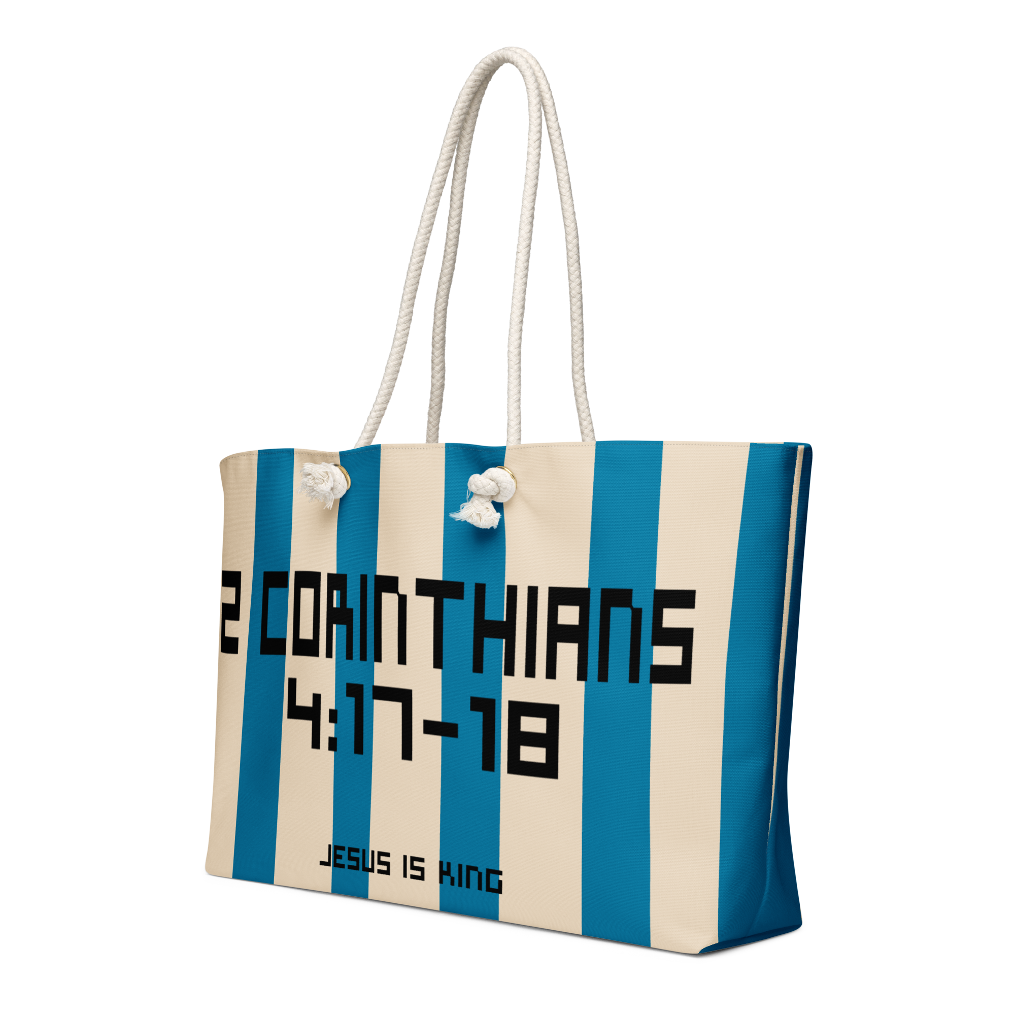 2 Corinthians 4:17-18 Oversized Weekend Bag
