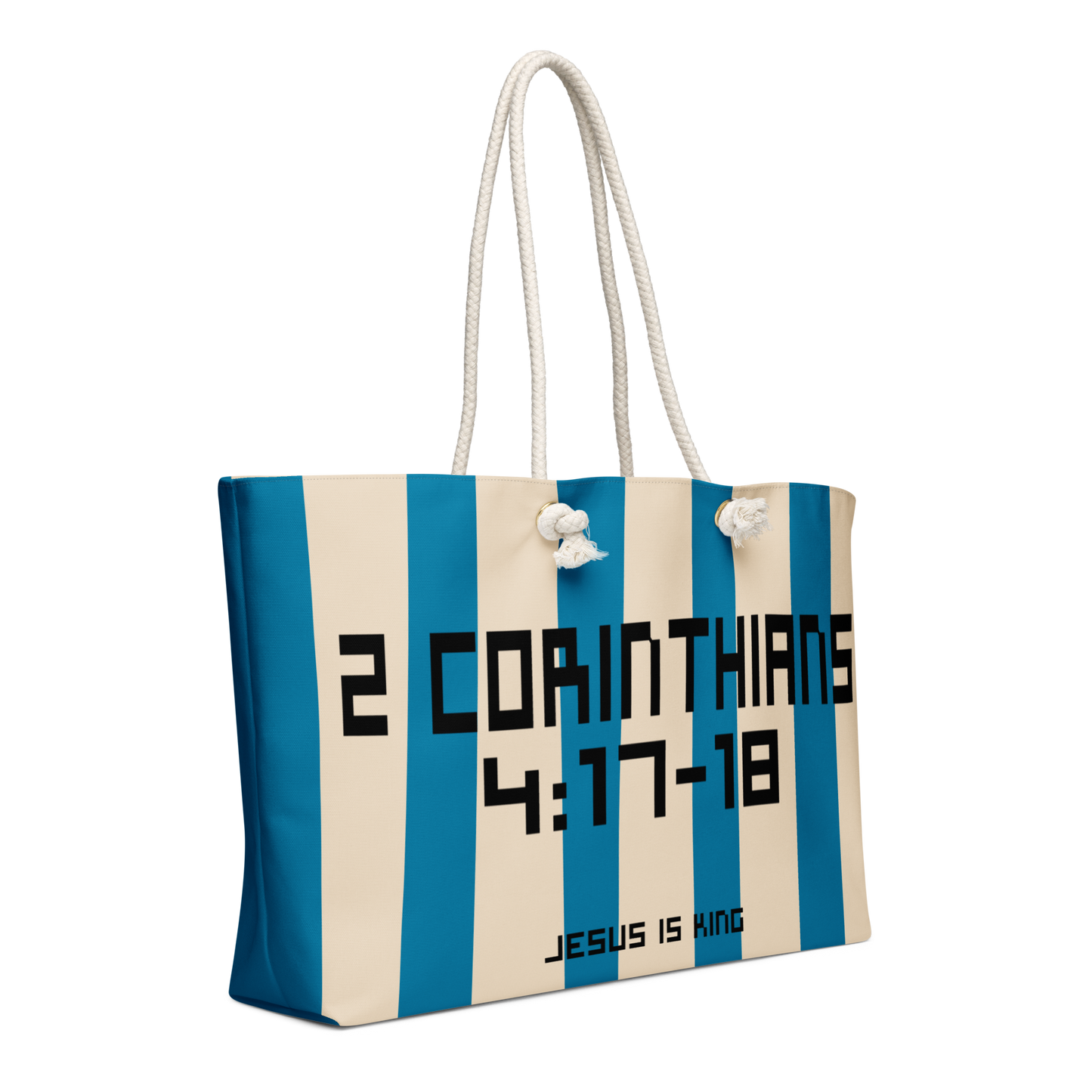 2 Corinthians 4:17-18 Oversized Weekend Bag