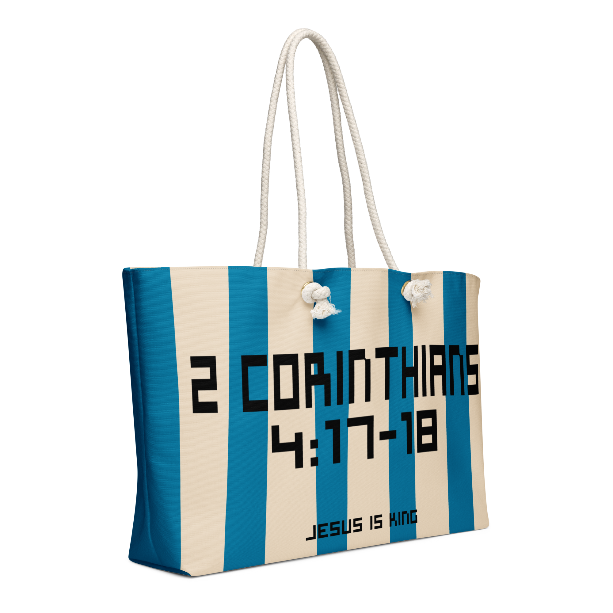 2 Corinthians 4:17-18 Oversized Weekend Bag