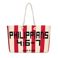 Philippians 4:6-7 Oversized Weekend Bag