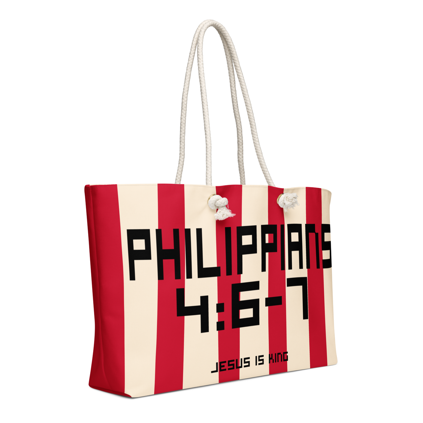 Philippians 4:6-7 Oversized Weekend Bag
