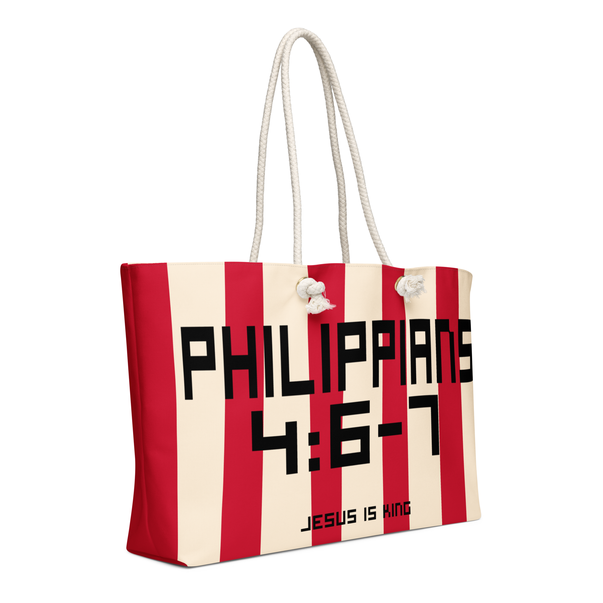 Philippians 4:6-7 Oversized Weekend Bag
