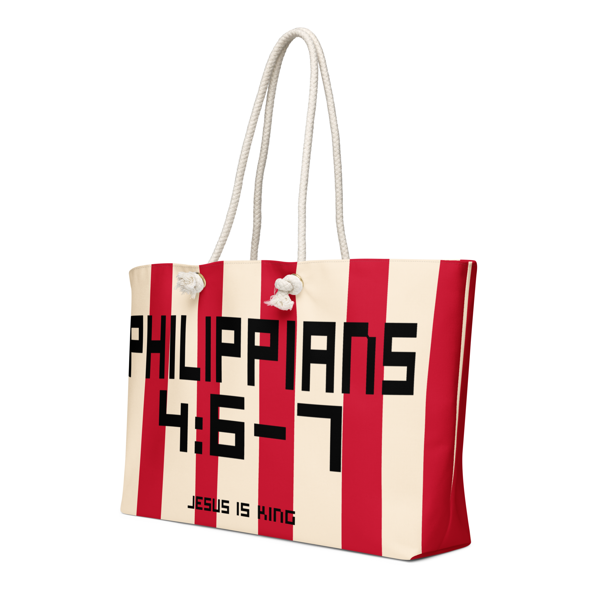 Philippians 4:6-7 Oversized Weekend Bag