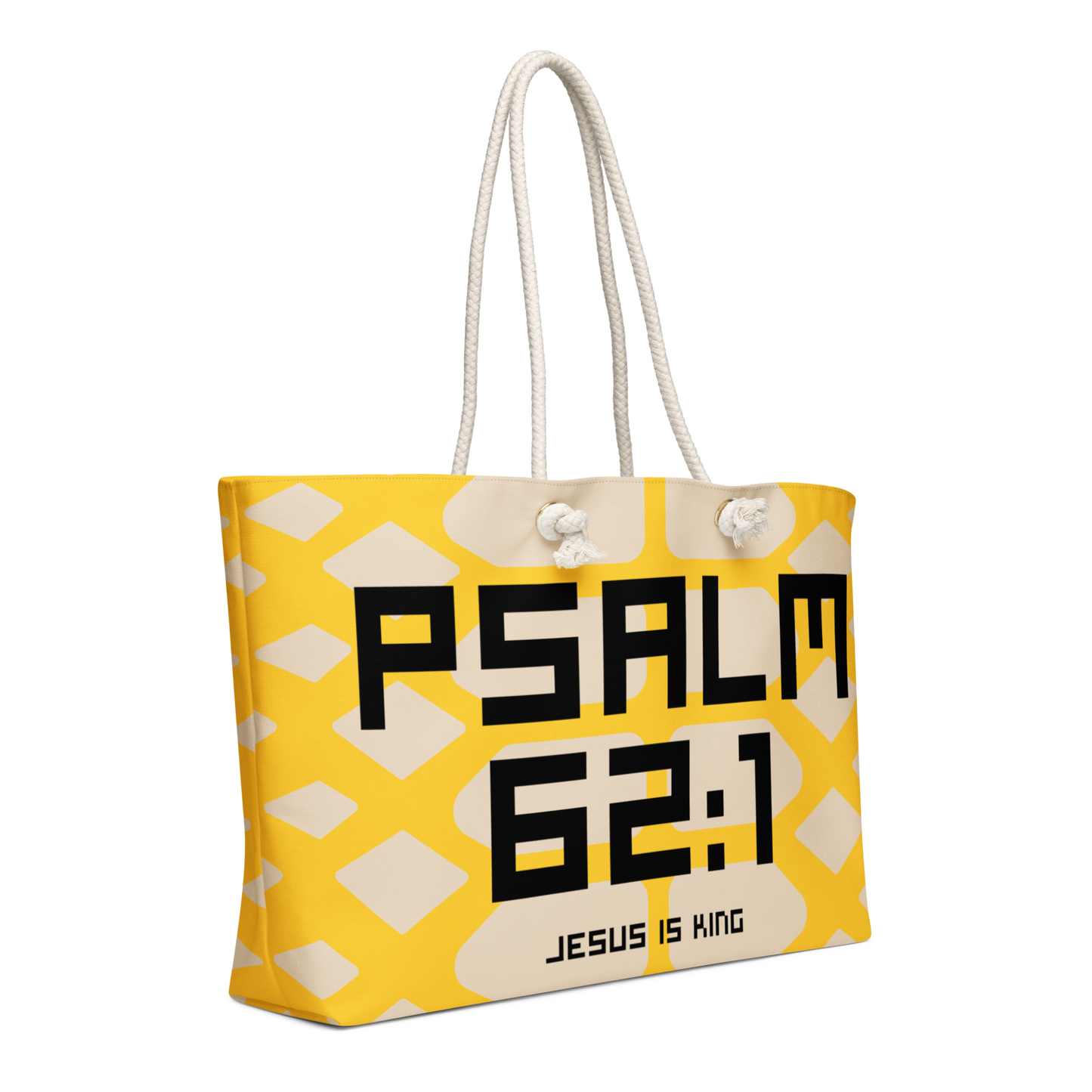Psalm 62:1 Oversized Weekend Bag