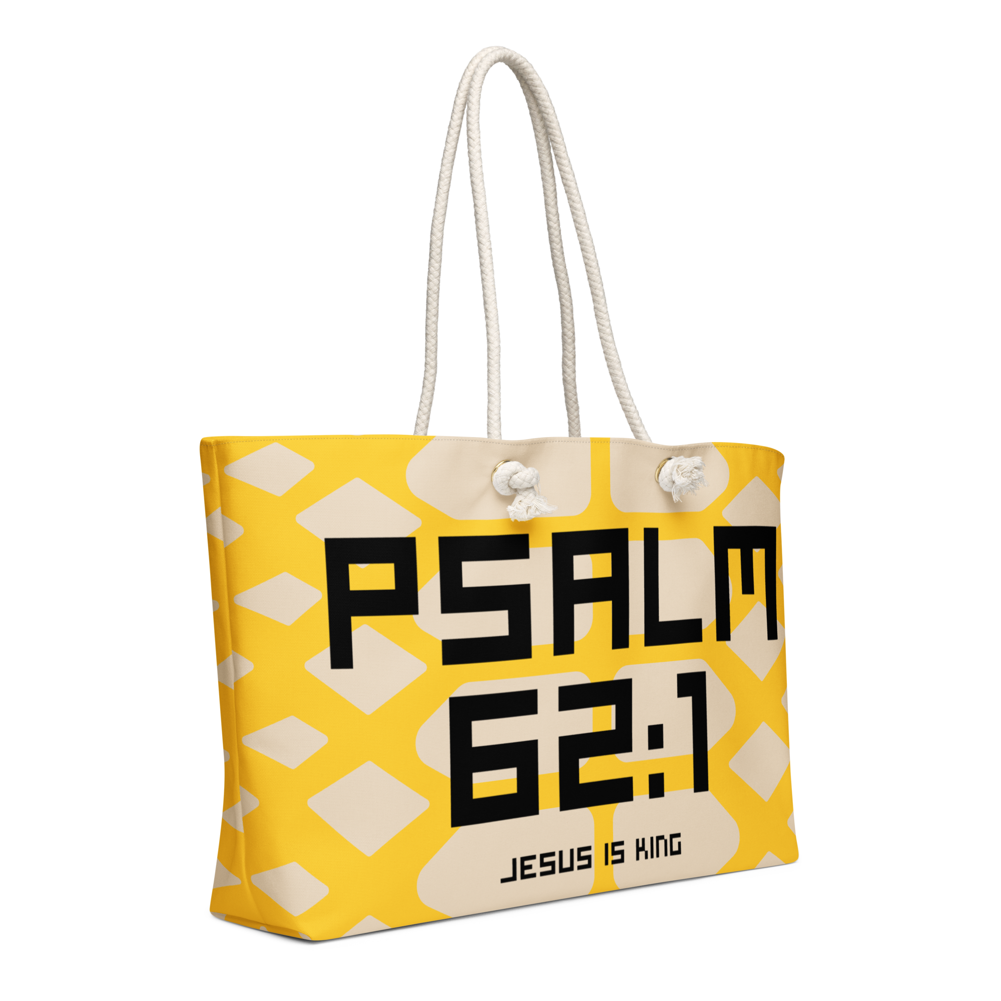 Psalm 62:1 Oversized Weekend Bag