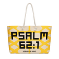 Psalm 62:1 Oversized Weekend Bag